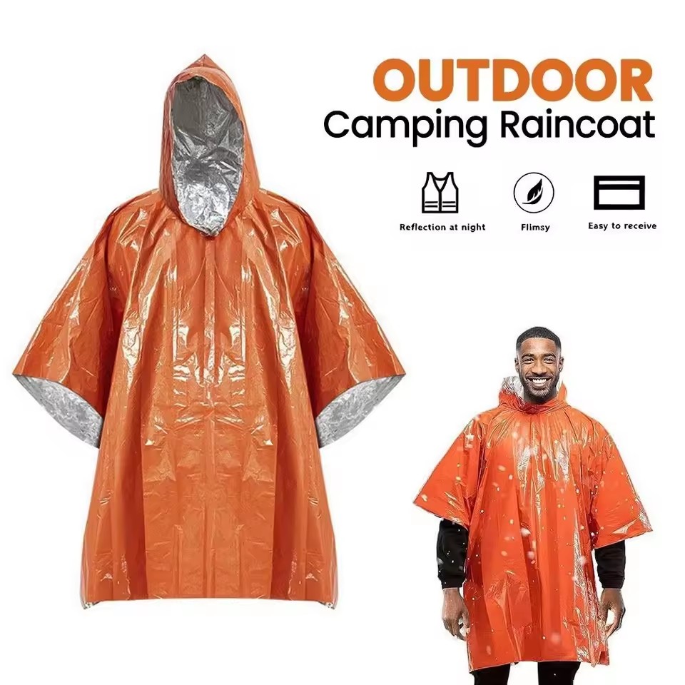 1Pc/2Pcs Emergency Rain Poncho - огляд і ціна Emergency Poncho Rain
