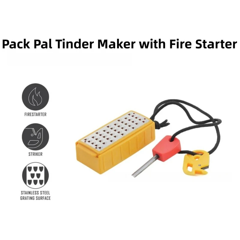Lightweight Tinder Maker with  - огляд і ціна Magnesium Fire Starter