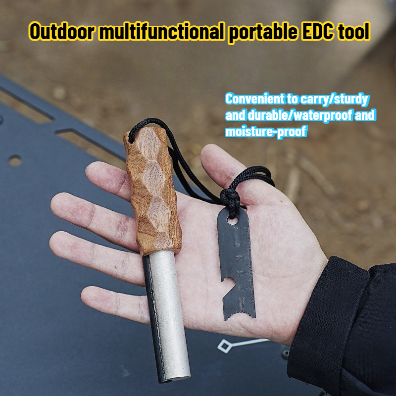 Shabili Wooden Handle Outdoor  - огляд і ціна Magnesium Fire Starter